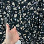 Free People  She’s Dainty Bodysuit in Night Combo Flare Sleeves Size Medium Photo 9