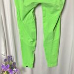SheFit Neon Green Seamless 7/8 Leggings Size Small Photo 7