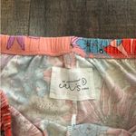 The Cat's Pajamas Here Comes the Sun Pima Knit Capri Size Small Pink Photo 8