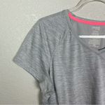 DANSKIN NOW Heather Gray Short Sleeve Workout Top size XL Photo 3