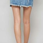 Prómesa Ruffle Trim Denim Skirt Photo 2