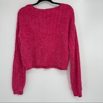 Wild Fable MAGENTA PINK VELVET FEEL SWEATER LARGE Photo 54