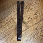 Rolf’s | Brown Genuine Leather Cut Out Belt Size L Photo 5