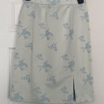 Sag Harbor NWT Suit vintage skirt in pale blue with floral print. Photo 0