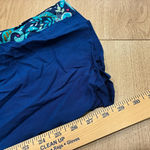 Vera Bradley NWT  Blue Saffron Palazzo Pants Rayon Drawstring Size L Photo 5