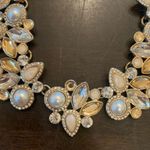 Flower Sparkly Statement Choker Necklace Photo 4