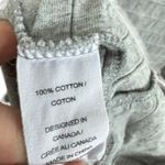 Neon Buddha Gray 100% Cotton Pullover Sleeveless Knee Length Knit Shift Dress L Size L Photo 4