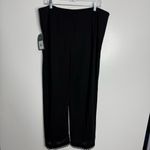 Lysse NWT Plus Raya Womens Lace Trim High Rise Cropped Pants In Black Size 2X Photo 5