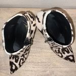 Giuseppe Zanotti Metallic Pony Hair Calfskin High Heel Stiletto Booties 39.5 9 Photo 3