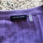 Magaschoni  cashmere b neck long sleeve ribbed button down car… Photo 1