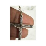 Vintage Italian Rosary with Pope Francis Coat of Arms Case, Made in Italy Silver Photo 5