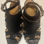 Coach  Black and Tan Leather Heels Photo 0