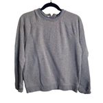 J.Crew Mercantile, Gray Pullover Sweater Crewneck Size Medium Preppy Photo 0