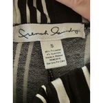 French Laundry Black & White Striped Cropped Culottes – Size Small Photo 4