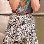Altar'd State Leopard Print Skirt Photo 0