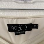 PatBO M Cream High Rise Rouched Bikini Swim Bottoms Size M Photo 4