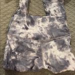 Lululemon athletica Purple Tie-Dye Leggings cropped Photo 3