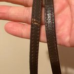 Vintage Longaberger Collector’s Club Striped Purse W Crossbody Strap Blue Photo 2