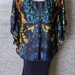 EXPRESS  satin butterfly batwing dress size medium Photo 0
