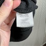 White Fox Boutique White Fox Black White Logo Graphic Print‎ Fleece Oversized Sweatshirt Photo 3