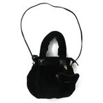 See By Chloe EUC Joy-Ride 2Way Hand/Shoulder Bag, Velour & Enamel, Black Photo 10