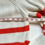Bailey 44 Dunaway Sweater Orange White Size Medium Photo 6