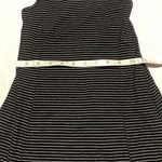 Vans Women’s Black and White Striped Spaghetti Strap Skater Dress Size S Photo 3