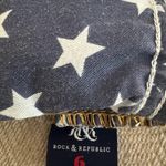 Rock & Republic  Cutoff Denim Shorts American Flag Stars Size 6 Photo 3
