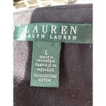Lauren Ralph Lauren Shirt Women’s LRL Top L 3/4 Roll Tab Sleeve Sz L Black READ Size L Photo 6