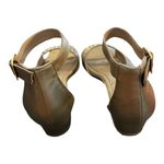 Avon Cushion Walk Gold Sandals Ankle Strap womens Size 9 Formal Party Comfort Photo 2