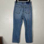 Abercrombie & Fitch Jeans Womens 27/4L Ankle Straight Ultra High Rise Distressed Photo 2