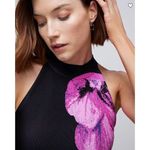 White House | Black Market New! Floral Jacquard Sweater Tank, S Photo 4