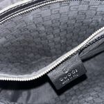 Gucci GG INTERLOCKING HAND BAG BLACK Photo 7