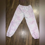 Samii Ryan Rare  revolve limited edition flower face sweatpants tie-dyed ombre Photo 4