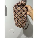 Vera Bradley  Retired Medallion Shoulder Tote Burgundy Lunch‎ Bag Wristlet Photo 6