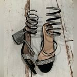 Top Moda NWOT WRAP AROUND BLING SANDALS Photo 1