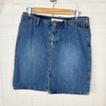 Gap  Jeans Vintage Low Rise Cotton Denim Skirt Size 6 Photo 0