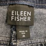 Eileen Fisher Jeans Dark Blue Denim Size Medium 5-Pocket 10” Rise Straight Leg Photo 7
