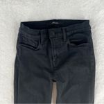 J Brand Maria Flare Jean High Rise Stretch Black Denim Size 26 Photo 1
