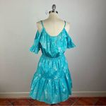 Michael Kors Michael  Cold Shoulder Smocked Fit + Flare Dress Photo 5