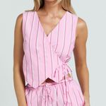 Showpo Layla stripe wrap top  Photo 0