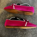 Vivaia Michelle 2.0 Pointed Toe Two Tone Bow Loafer Flats in Pitaya Beige Pink Size 6 Photo 7