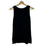Apt. 9  Black Scoop Neck Sequin Tank Top L Photo 1