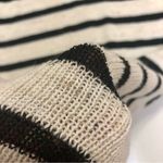 Isabel Marant Knit Long Sleeve Midi Dress Striped Nautical Anchor Linen Blend S Photo 11