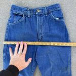 Wrangler Vintage 70s 80s  High Rise Straight Leg Embroidered Western Jeans Photo 8