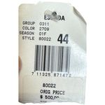 Escada Women's Dress Pants Check Wool Trousers Relaxed Flat front Grey Sz. 44 Gray Size undefined Photo 1