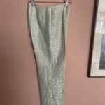Sigrid Olsen Linen and Silk  Light Gray Patterned Pants Photo 2