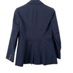 Etienne Aigner Blazer Jacket Women's Sz 10 Navy Blue Double Breasted Old Money Photo 1