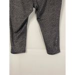Nike  Dri Fit Women's Athletic Capris Gray Black Pattern Running Workout M Photo 3