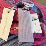 Love Shack Fancy  Pink and Gray Cardigan Sweater Photo 14